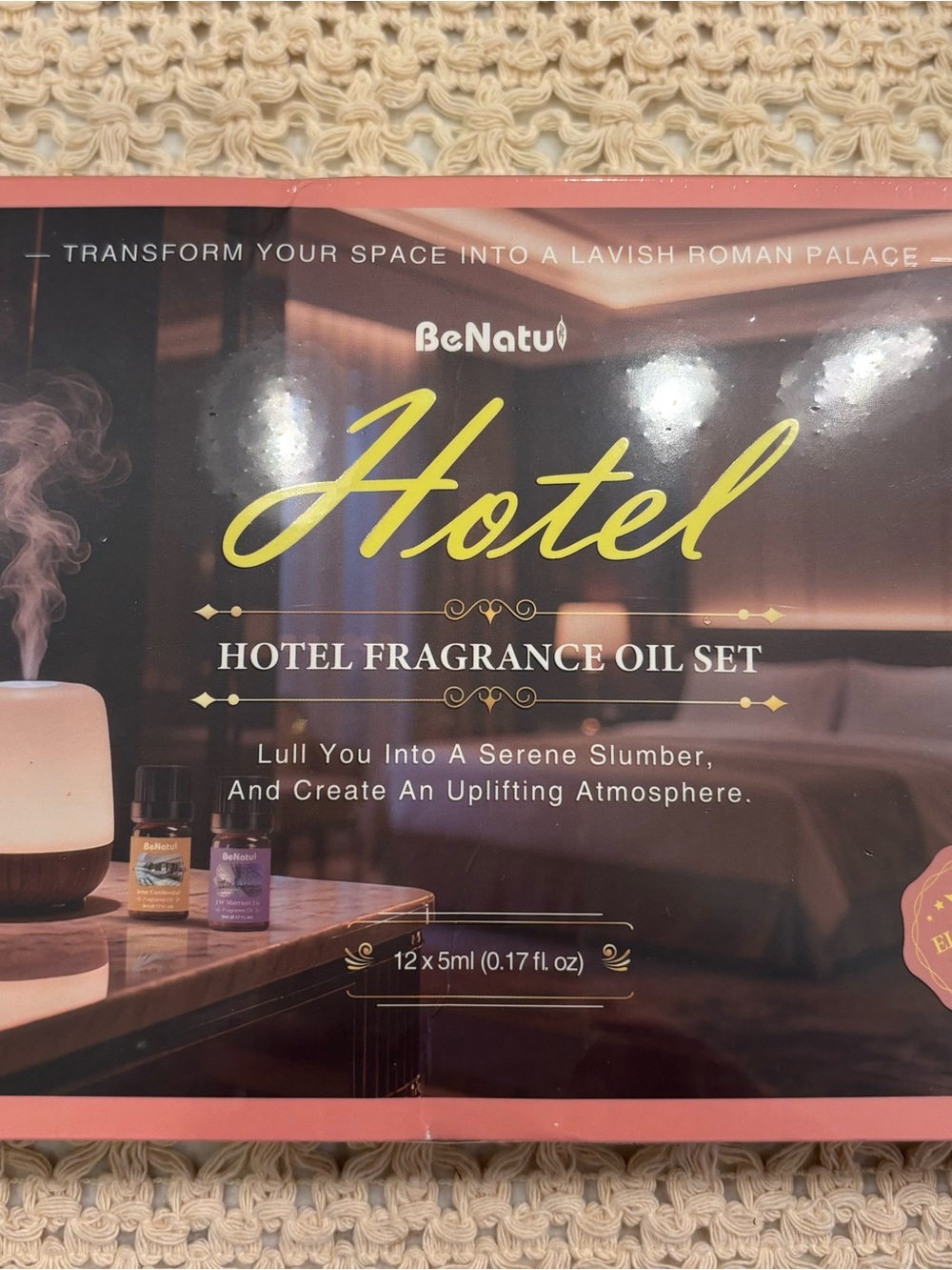BeNatu Hotel Fragrance Oil Set 12 Hotel Scents NWT